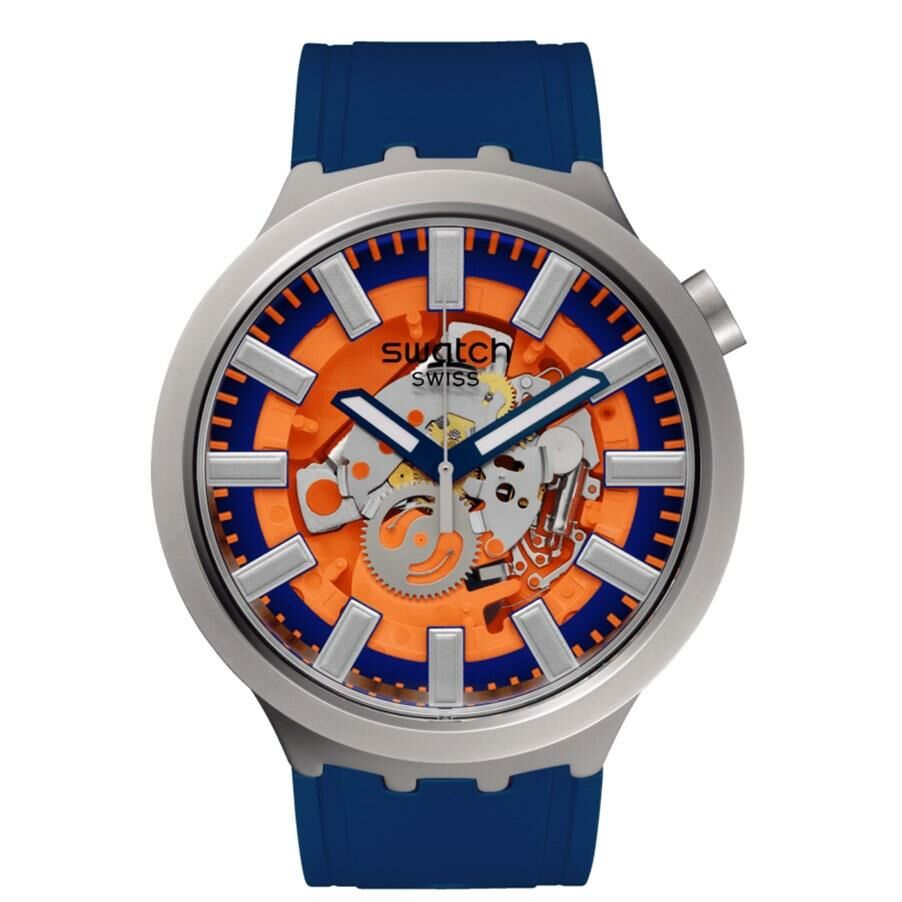Swatch ORANGE IN THE WORKS SB07S114 Kol Saati