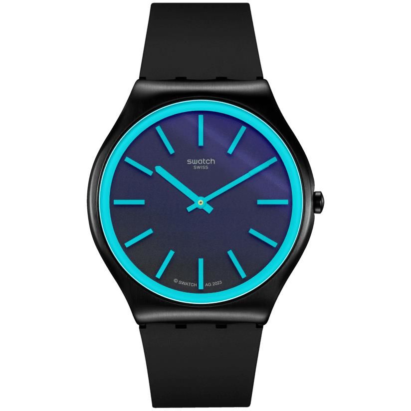 SS07B111 Swatch Obsidian Shimmer  Kol Saati SS07B111