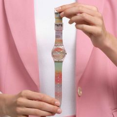 Swatch TURNER'S SCARLET SUNSET SO28Z700 Kol Saati