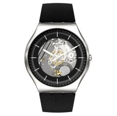 Swatch SS07S115 Black Skeleton Erkek Kol Saati