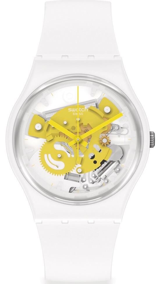 Swatch Time to Yellow Small Kadın Kol Saati SO31W105