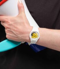Swatch Time to Yellow Small Kadın Kol Saati SO31W105