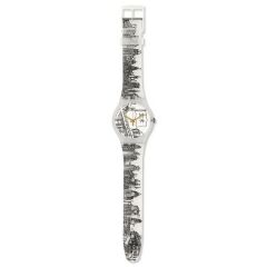 Swatch BLACK & WHITE THE SWATCH ART PEACE HOTEL SUOZ197 Kol Saati