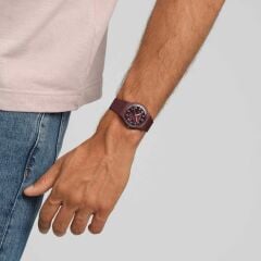 Swatch THRU THE CROWN GLASS SO28R115 Kol Saati