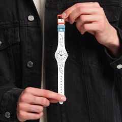GW151R Swatch White Dreams By Swatch Kadın Kol Saati GW151R