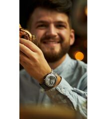 Swatch YVM405G İrony Black Shiny Kol Saati