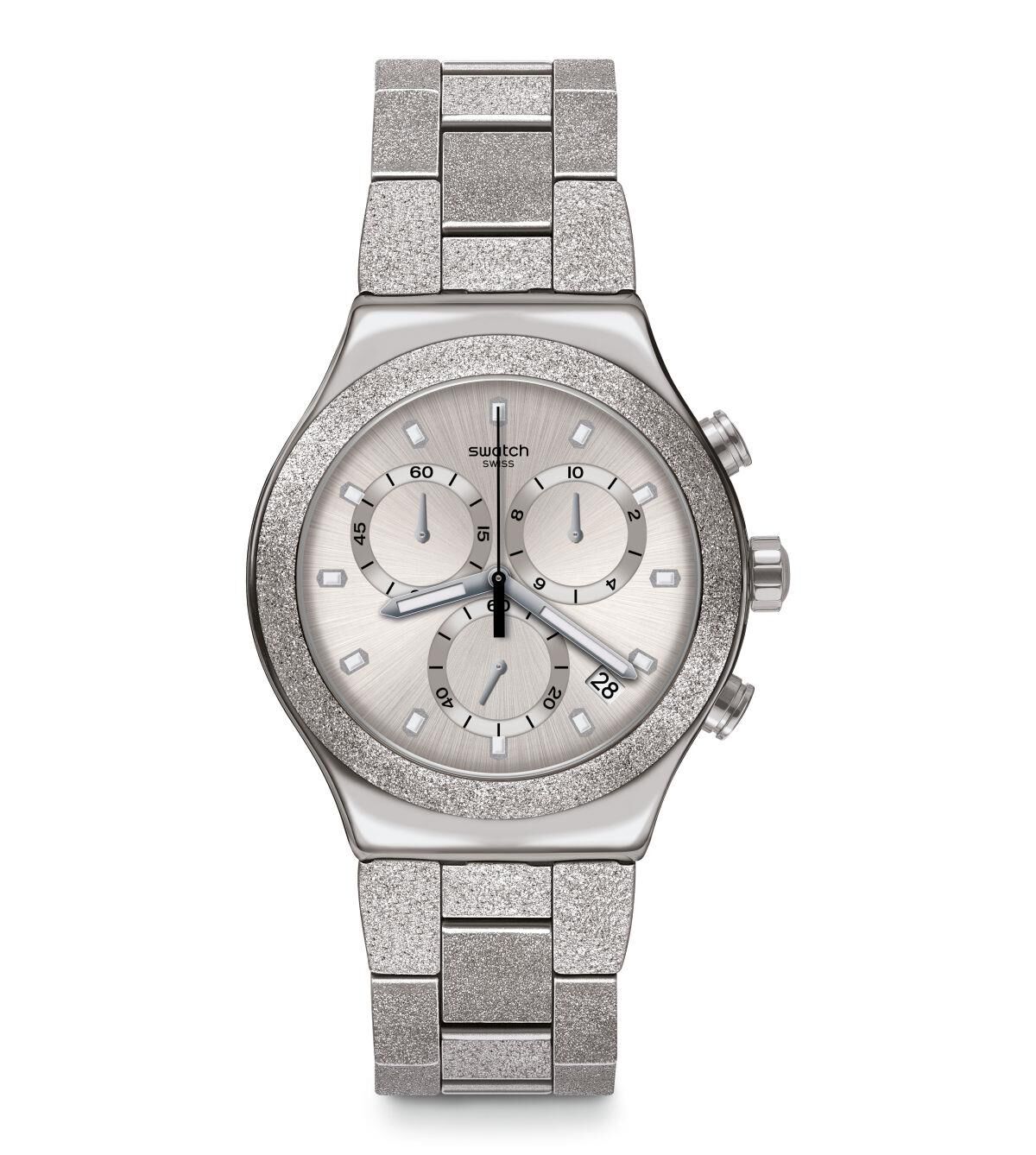 Swatch YVS472G Silve Explosion  Kol Saati