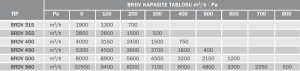 Bvn Bahçıvan Brdv 500T Dikey Atışlı Radyal Çatı Fanı 380V (8000m³/h)