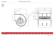 BVN BFC 133-4K Öne Eğimli Fan Coil Fanı [750m³/h]