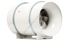 S&P TD 350/125 Plastik Yuvarlak Karma Akışlı Kanal Tipi Fan [330m³/h]