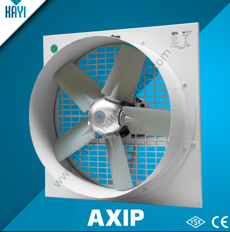 Kayıtes Axıp 400-5-25 Plastik Kanatlı Aksiyel Fan (2895m³/h)