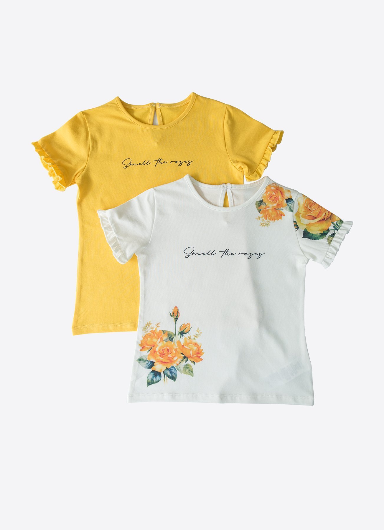 Organik Roses 2'li T-Shirt