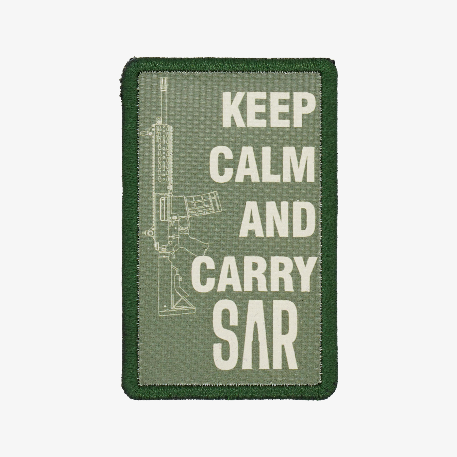 KEEP CALM Patch Haki Renk