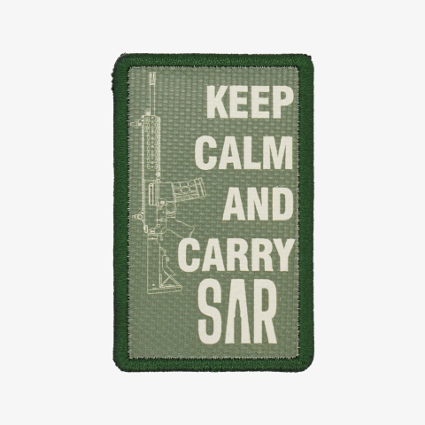 KEEP CALM Patch Haki Renk