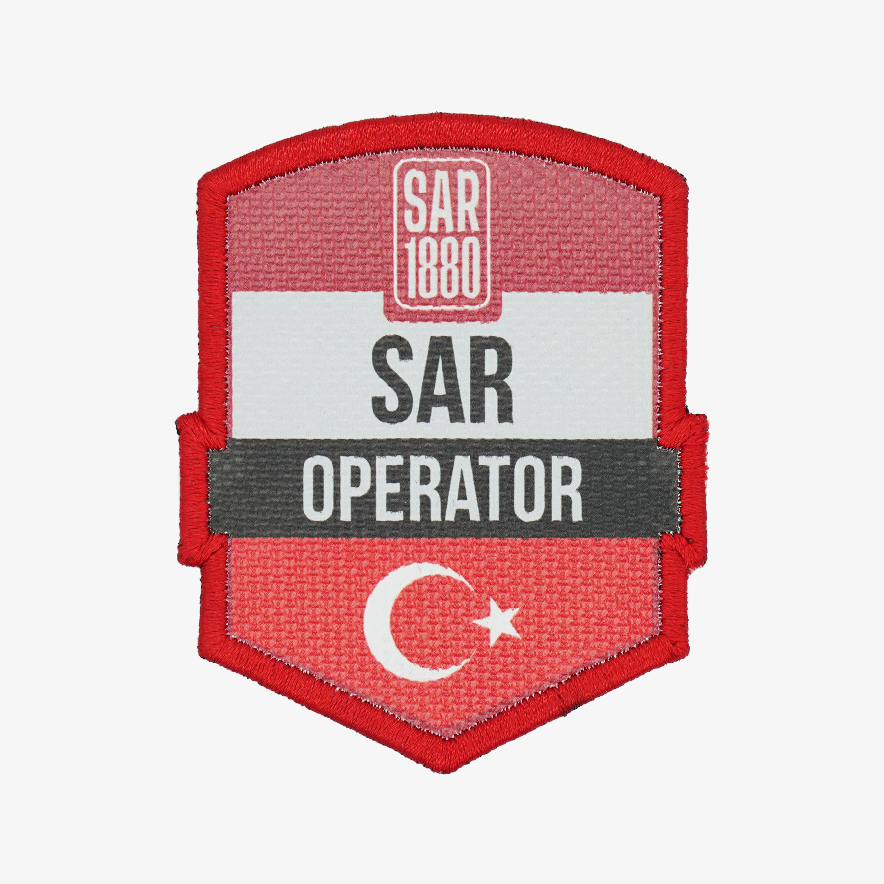 SAR OPERATÖR PATCH KIRMIZI