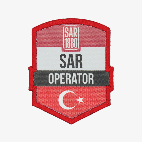 SAR OPERATOR Kırmızı Patch