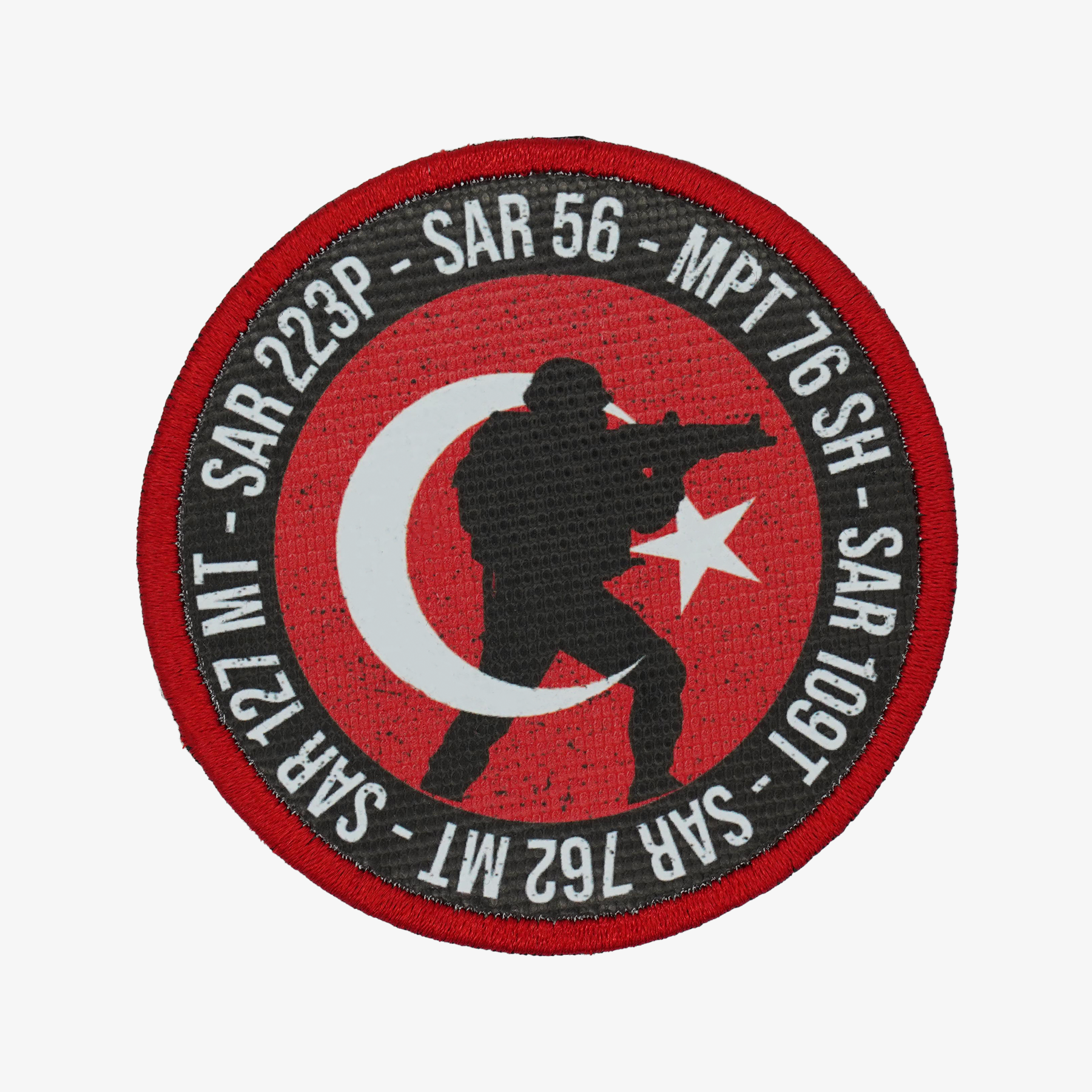 SARSILMAZ Türk Bayrağı Patch