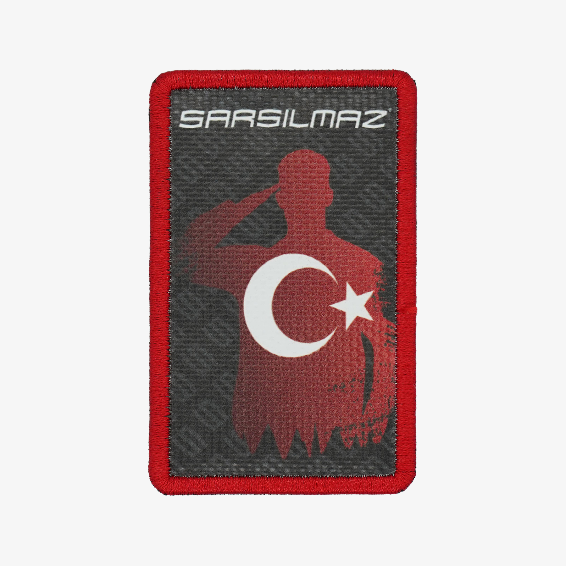 SARSILMAZ TÜRK BAYRAĞI ASKER PATCH