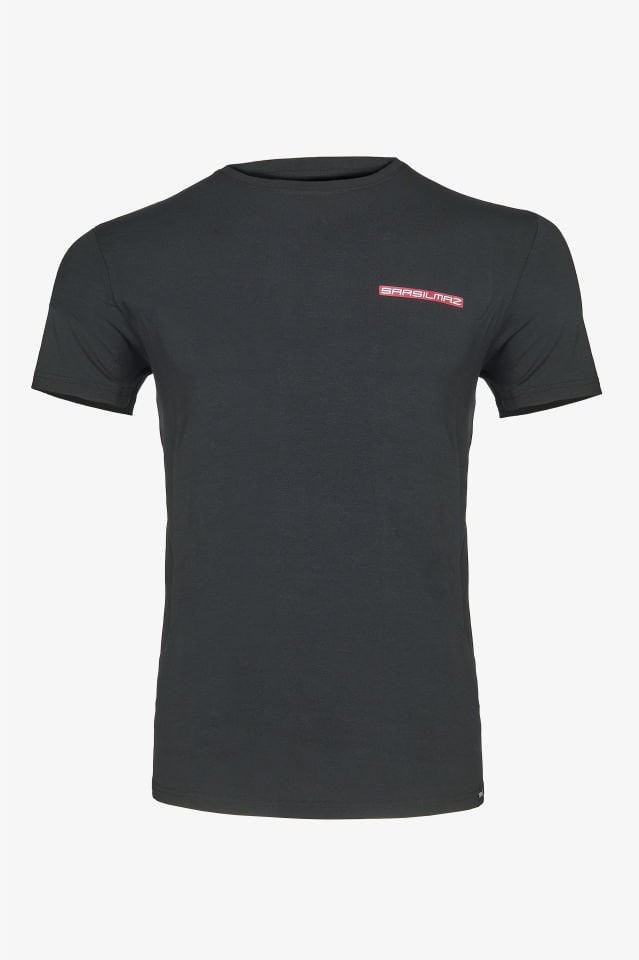 Slim Fit Outdoor Siyah T-Shirt