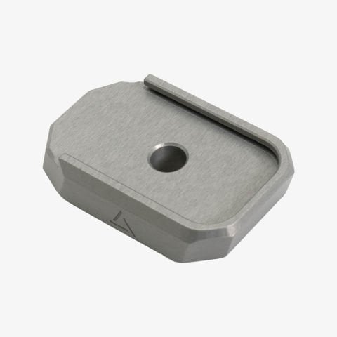 KILINÇ2000 Uyumlu Metal TCS Kugar Şarjör Alt Kapağı K Gri