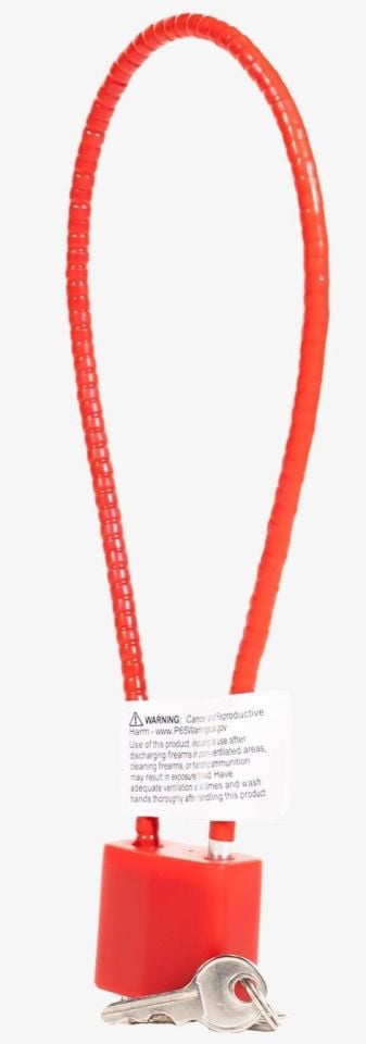 Kırmızı Tabanca Kilidi