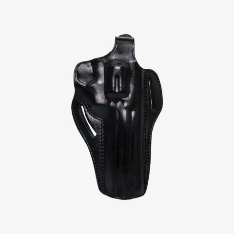 SR38 Tam Kelebek Çıtçıtlı Ucu Açık Deri Tabanca Taşıma Kılıfı