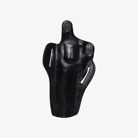 SR38 Uyumlu Tam Kelebek Çıtçıtlı Ucu Açık Deri Tabanca Taşıma Kılıfı 6 İnç