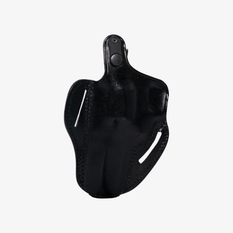 SR38 Uyumlu Çıtçıtlı Tam Kelebek Deri Tabanca Taşıma Kılıfı 4 İnç