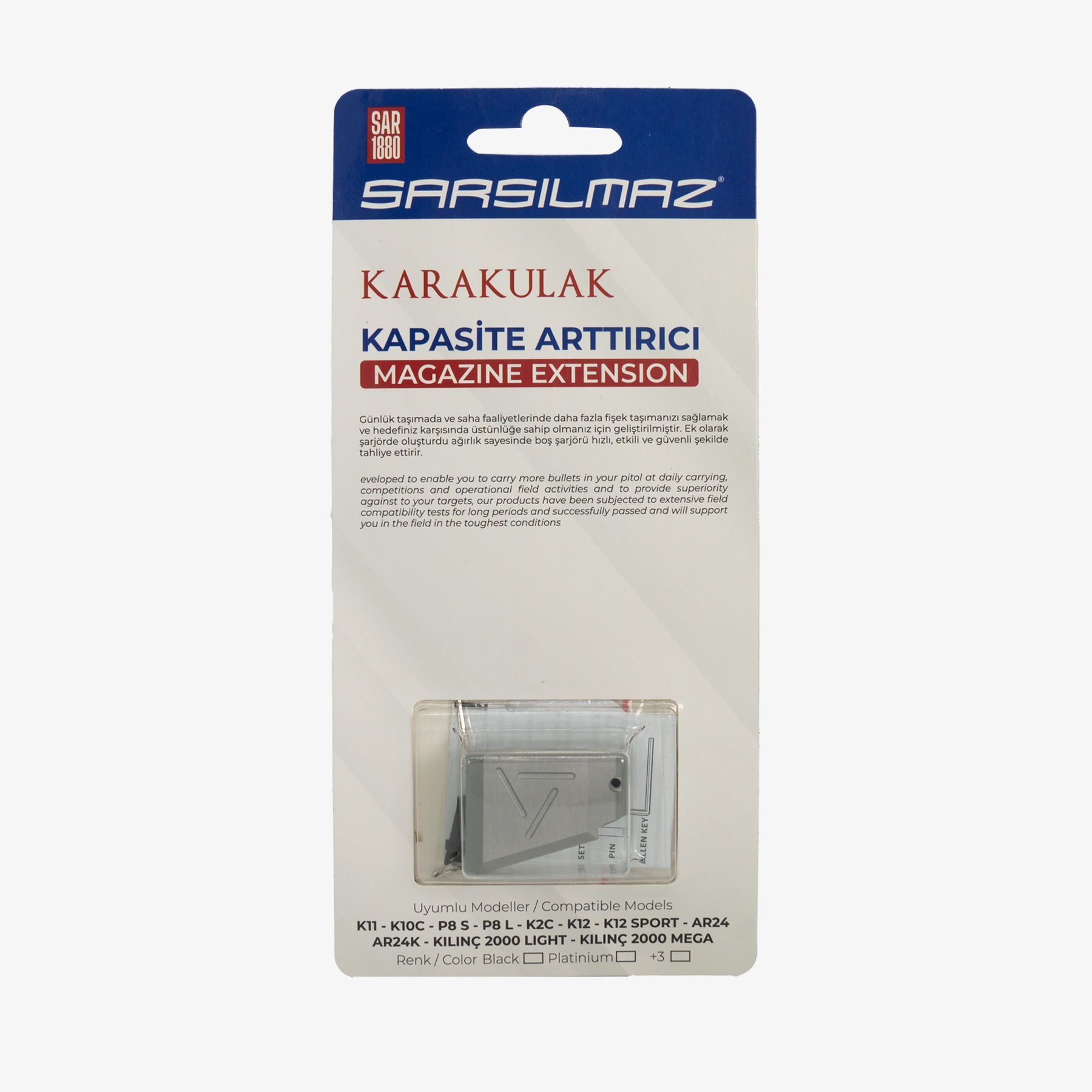 KILINÇ2000 Uyumlu TCS Karakulak Kapasite Artırıcı