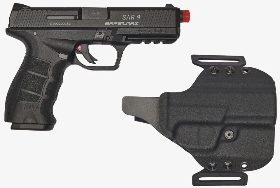 SAR9 Airsoft Gen2 Tabanca ve Taşıma Kılıfı Seti