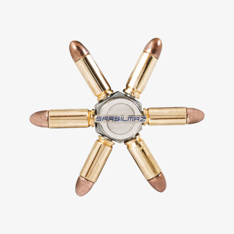 SARSILMAZ Kurşun Stres Çarkı ve Tabanca Anahtarlık Seti