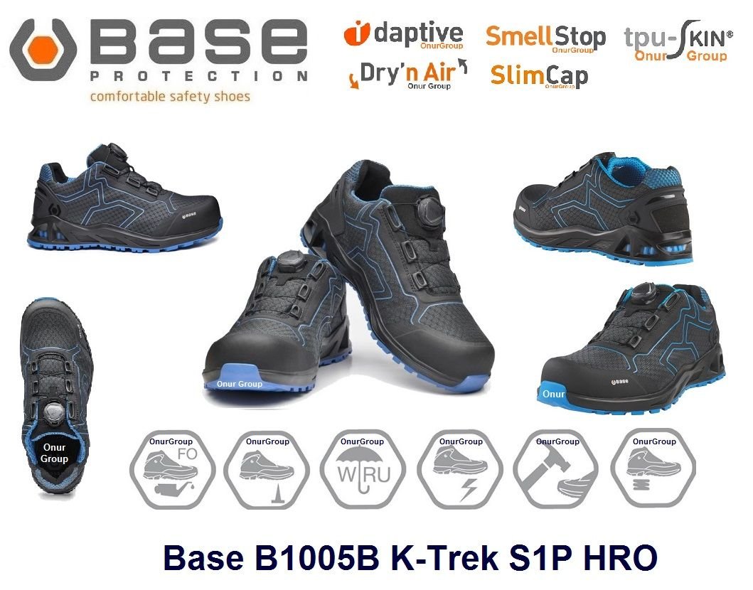 Base B1005B K-Trek S1P HRO SRC iş ayakkabısı