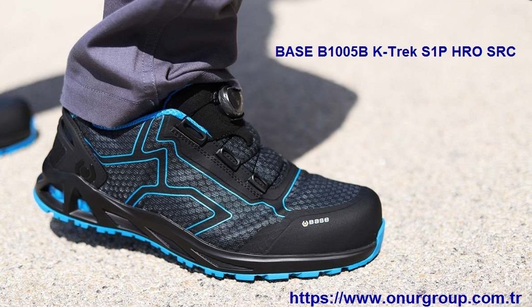 BASE B1005B K-Trek S1P HRO SRC İtalyan iş güvenliği ayakkabısı