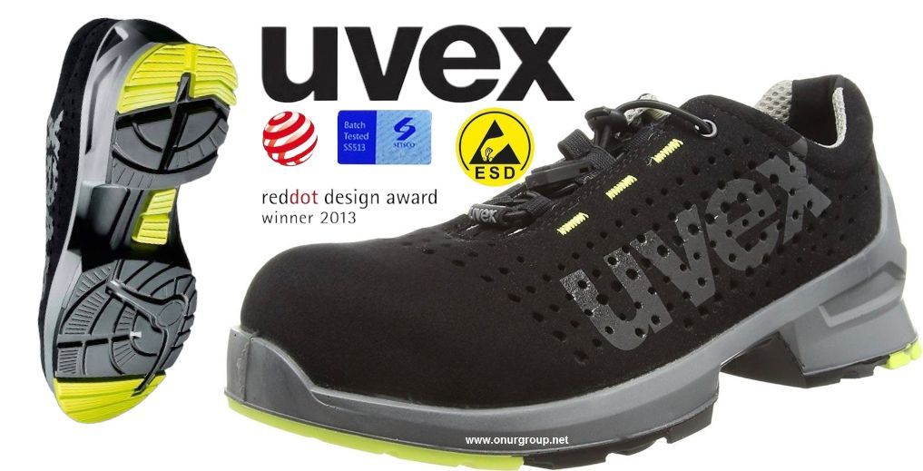 Uvex 8543 S1 P ESD SRC İş Güvenliği Ayakkabısı