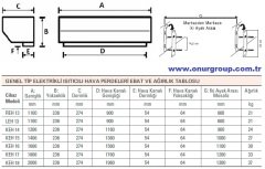 Olefini KEH-15 Genel Tip Isıtıcılı Hava Perdesi 140 cm