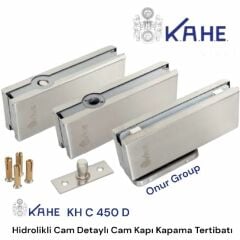 Kahe KH C 450 D Hidrolikli Cam Detaylı Cam Kapı Kapama Tertibatı