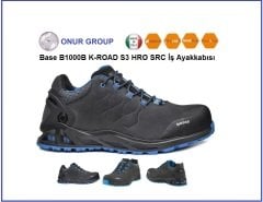 Base B1000B K-Road S3 HRO SRC-36 İtalyan İş Güvenlik Ayakkabısı 36