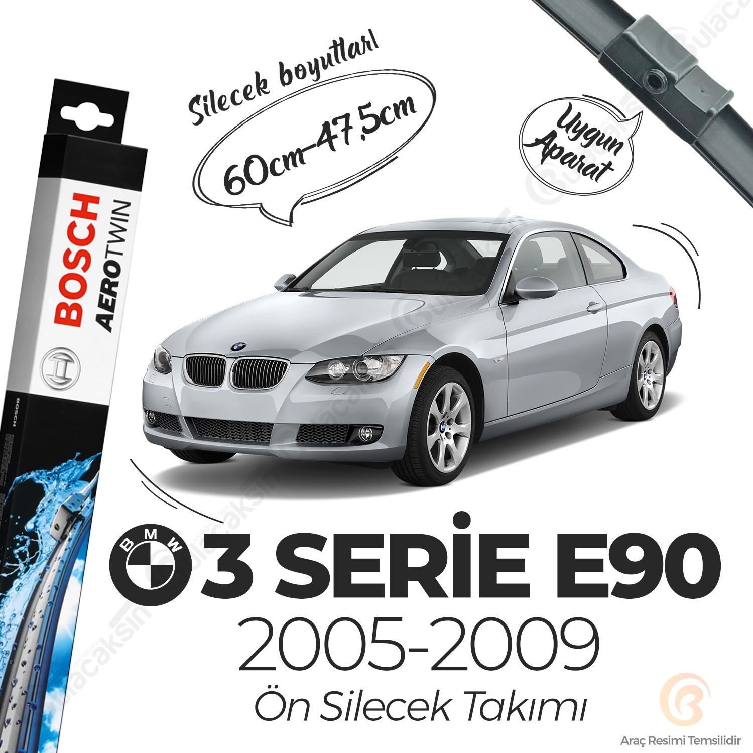 Bmw E90 Muz Silecek Takımı (2005-2009) Bosch Aerotwin