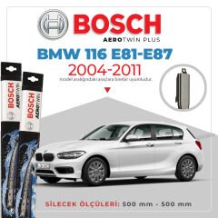 Bosch Aerotwin Muz Silecek Takımı Bmw 116 E81-E87 2004-2011 ile uyumlu