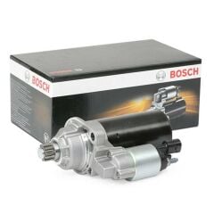Bosch Marş Motoru 12V 10 Diş 2.2kW Audi A3 Seat Altea Ibiza Leon Toledo Skoda Octavia Yeti Volkswagen Caddy Golf V Jetta Passat Scirocco Tiguan Touran Transporter