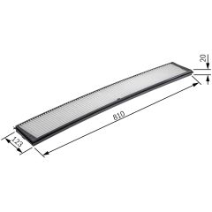 BMW 1.16 E81/E87 Polen Filtresi (2005-2011) Bosch