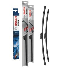 Bosch Aeroeco Ön ve Arka Silecek Takımı Nissan Qashqai J12 2021-2024 ile uyumlu
