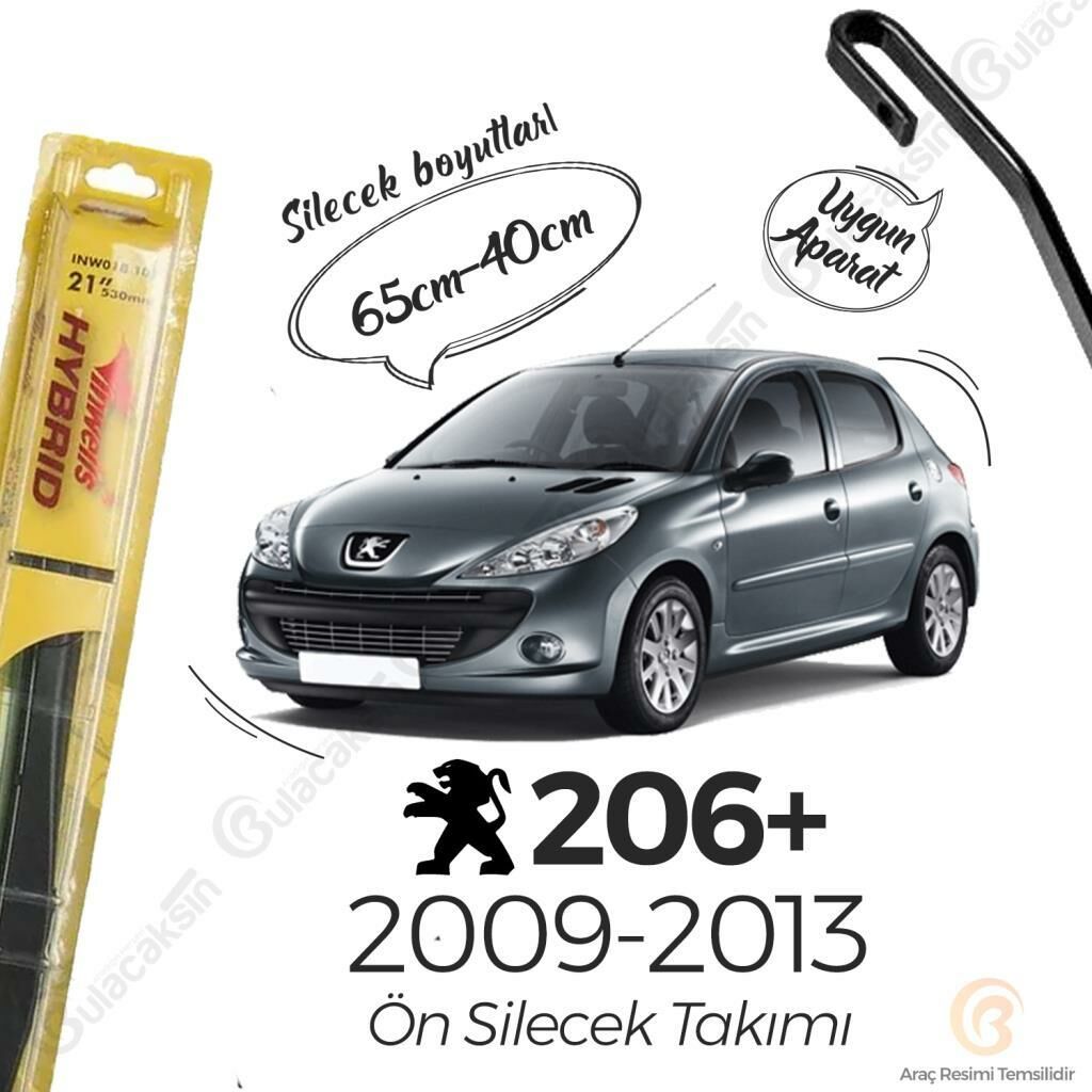 Peugeot 206+ Silecek Takımı (2009-2013) İnwells Hibrit