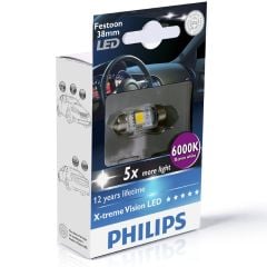 Philips Led Vision Sofit Ampul 38Mm 12V 4500K 5500K 6000K