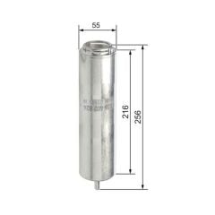 BMW 1.16D F20/F21 Mazot (Yakıt) Filtresi (2012-2015) Bosch