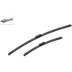 Bosch Aerotwin Muz Silecek Takımı Peugeot 2008 2013-2017 ile uyumlu