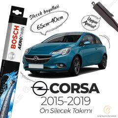 Bosch Aerotwin Muz Silecek Takımı Opel Corsa E 2015-2019 ile uyumlu