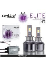 Sentinel Elite H3 Led Xenon Ampülü 65w 12v 12000 Lumen 6500 Kelvin Beyaz Işık