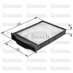 Renault Megane 2 1.6 16V 2003 - 2009 Bosch Filtre Bakım Seti Hava+Polen+Yakıt+Yağ