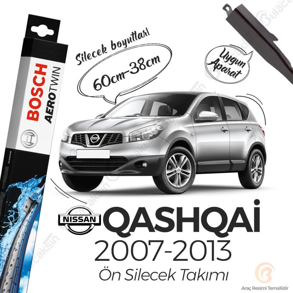 Bosch Aerotwin Muz Silecek Takımı Nissan Qashqai 2007-2013 ile uyumlu